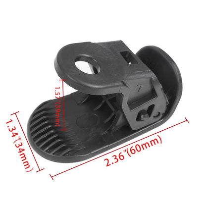 2PCS Front Trunk Bag Hooks for 2020 Tesla Model 3 Frunk Hooks Clip Bolt Covers Grocery Bag Cargo Hook Cover